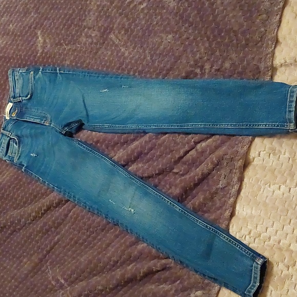 Zara Authentic Denim By TRF High Rise Jeans USA 02 - Picture 6 of 8